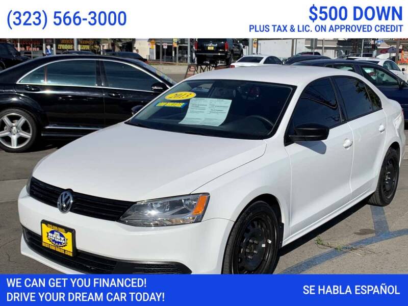 2013 Volkswagen Jetta for sale at Best Car Sales in South Gate CA
