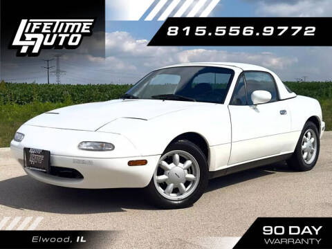 1990 Mazda MX-5 Miata for sale at Lifetime Auto in Elwood IL