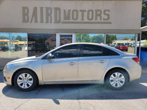 2014 Chevrolet Cruze for sale at BAIRD MOTORS in Clearfield UT