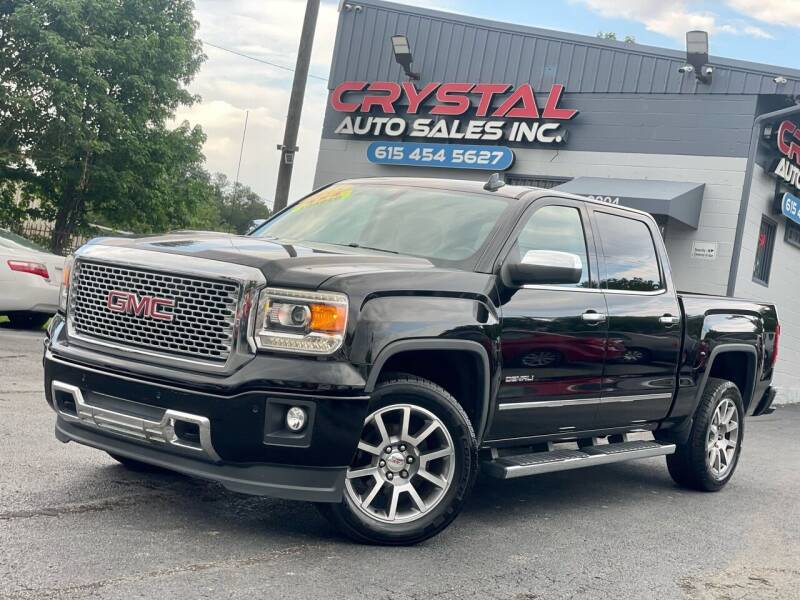 2015 GMC Sierra 1500 for sale at Crystal Auto Sales Inc in Nashville TN