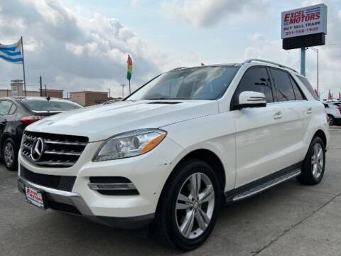 2013 Mercedes-Benz M-Class for sale at Excel Motors in Houston TX