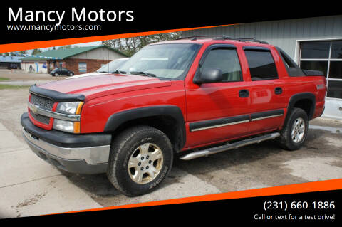 2004 Chevrolet Avalanche for sale at Mancy Motors in Mancelona MI