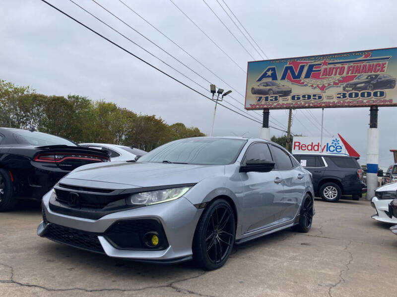 2019 Honda Civic for sale at ANF AUTO FINANCE in Houston TX