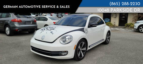 2012 Volkswagen Beetle for sale at German Automotive Service & Sales in Knoxville TN