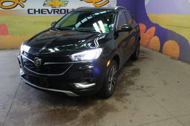 Used 2023 Buick Encore GX Essence with VIN KL4MMGSL4PB107244 for sale in Grand Ledge, MI