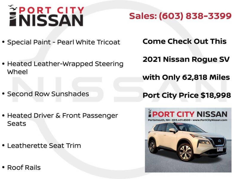 2021 Nissan Rogue SV