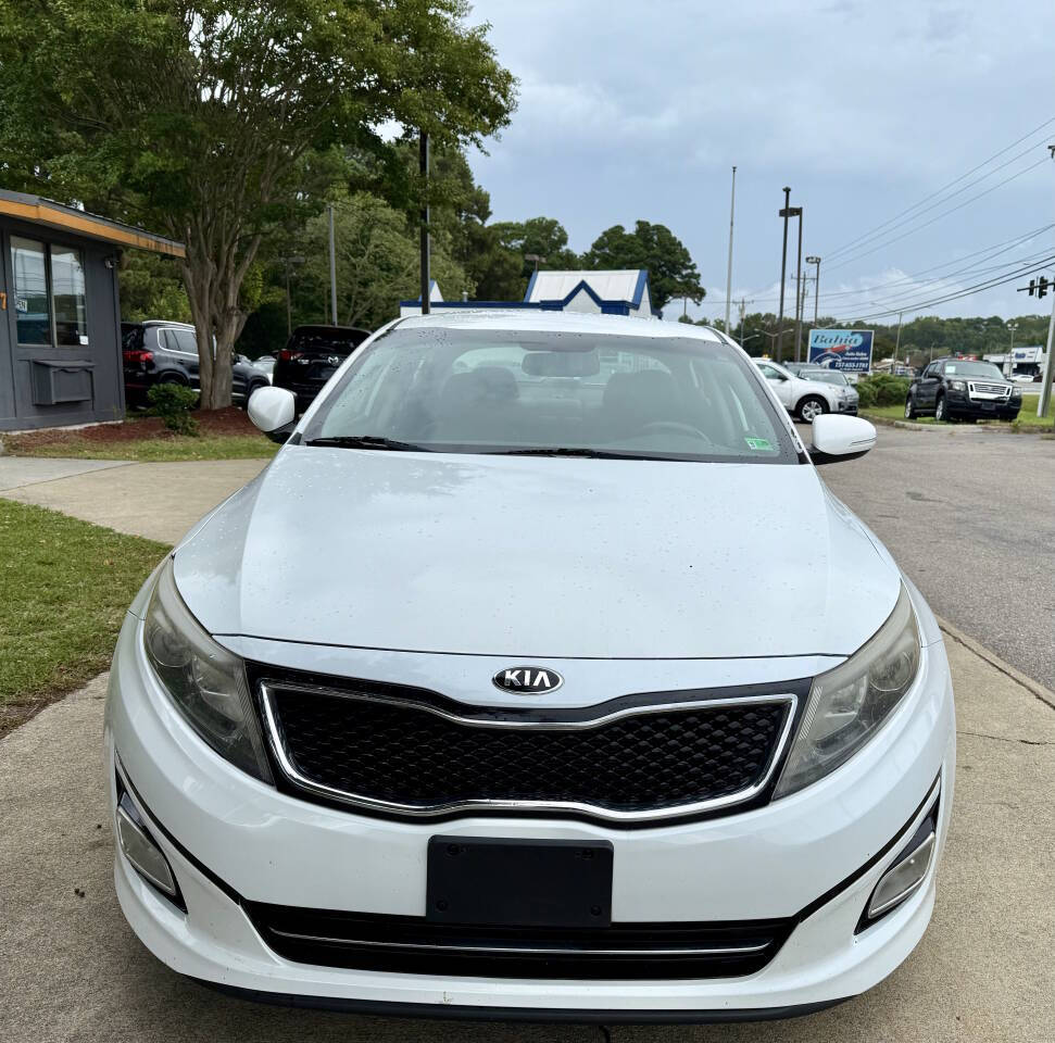 White 2014 Kia Optima SX SX 4dr Sedan 2