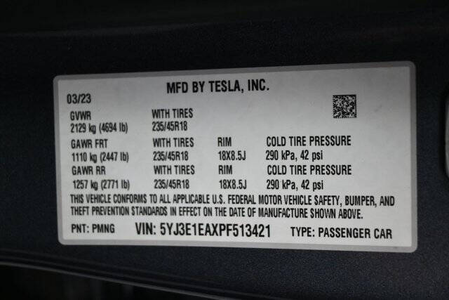 2023 Tesla Model 3