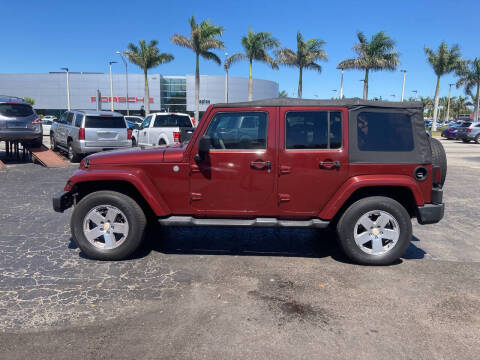 2007 Jeep Wrangler Unlimited for sale at CAR-RIGHT AUTO SALES INC in Naples FL