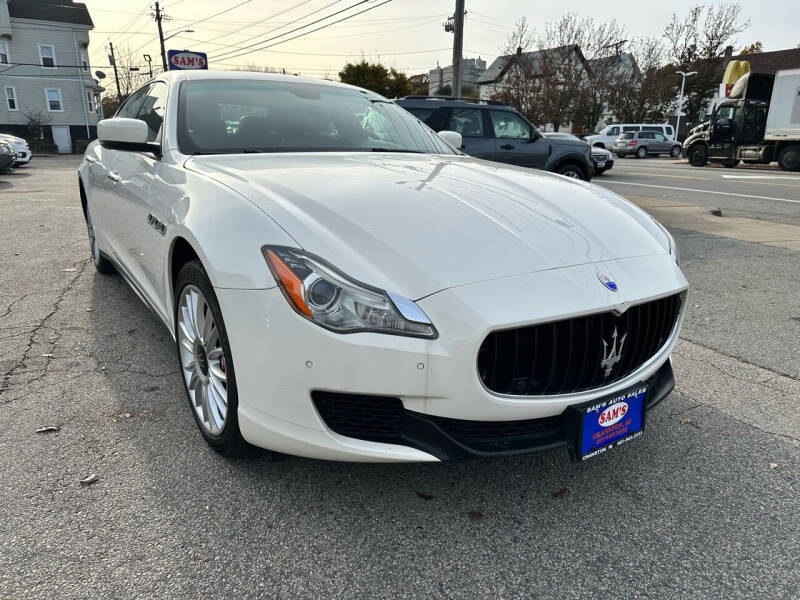 2015 Maserati Quattroporte for sale at Sam's Auto Sales in Cranston RI