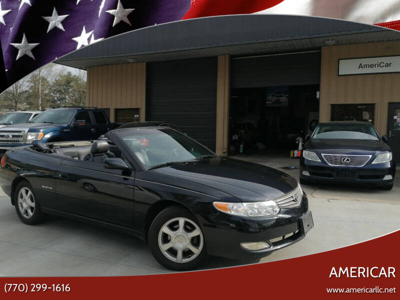 2003 Toyota Camry Solara for sale at Americar in Duluth GA