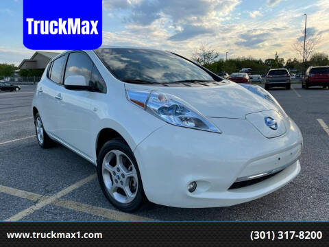 2012 Nissan LEAF for sale at TruckMax in Laurel MD