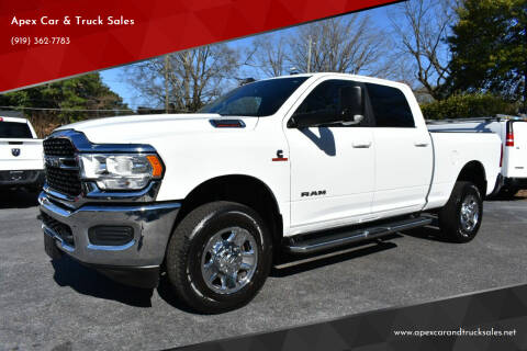 2022 RAM 2500 for sale at Apex Car & Truck Sales in Apex NC
