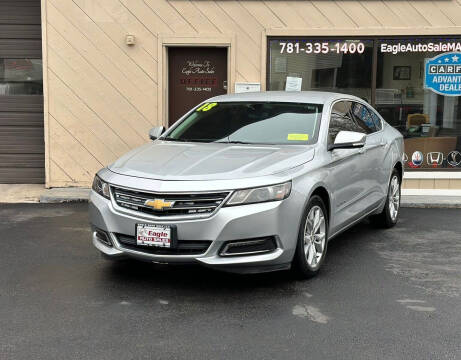 2018 Chevrolet Impala for sale at Eagle Auto Sale LLC in Holbrook MA