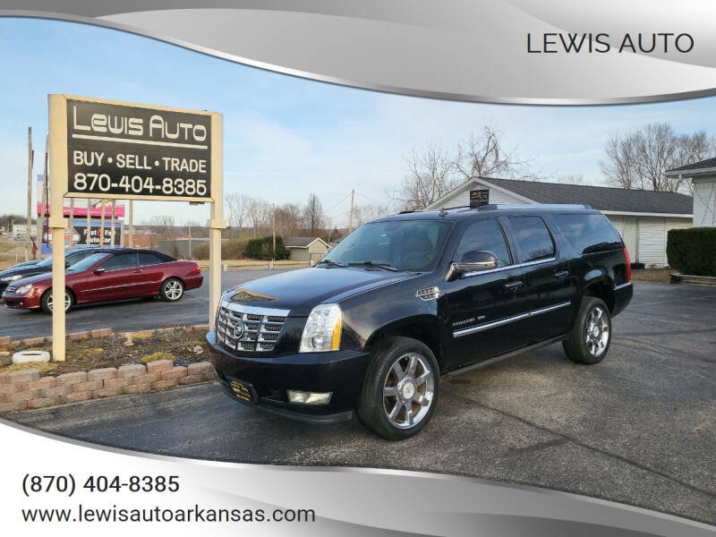 2010 Cadillac Escalade ESV for sale at Lewis Auto in Mountain Home AR