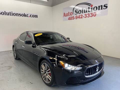2015 Maserati Ghibli for sale at Auto Solutions in Warr Acres OK