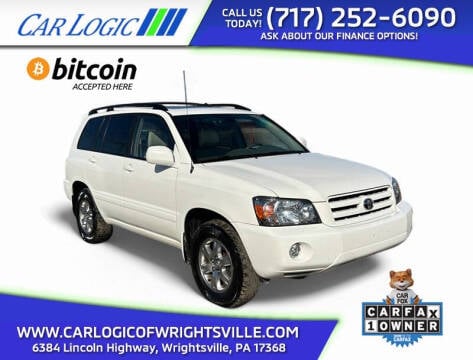 2007 Toyota Highlander for sale at Car Logic of Wrightsville in Wrightsville PA