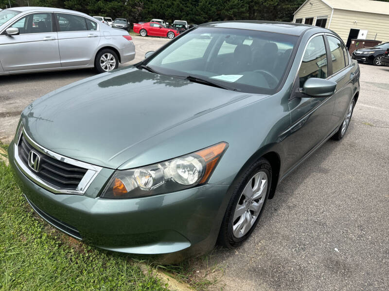 2009 Honda Accord for sale at Pinnacle Acceptance Corp. in Franklinton NC