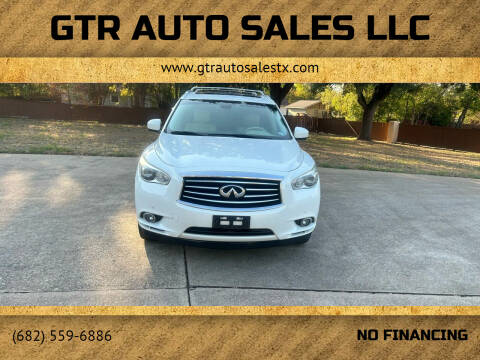 2013 Infiniti JX35 for sale at GTR Auto Sales LLC in Haltom City TX
