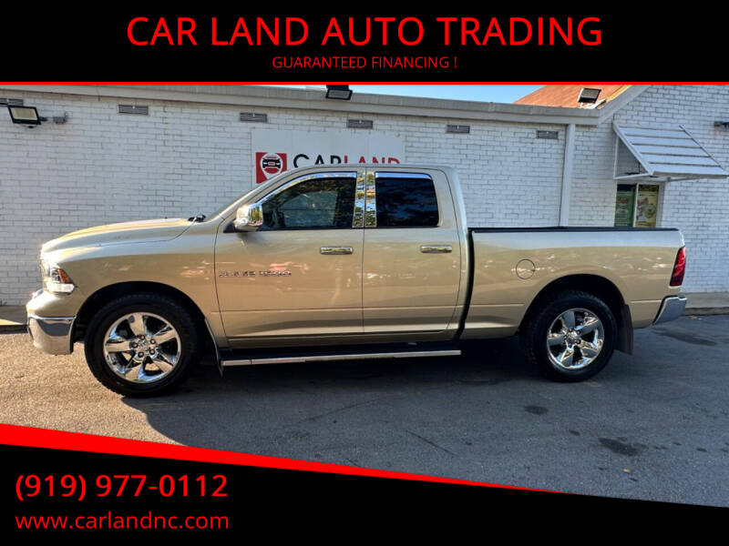2011 RAM 1500 for sale at CAR LAND  AUTO TRADING in Raleigh NC