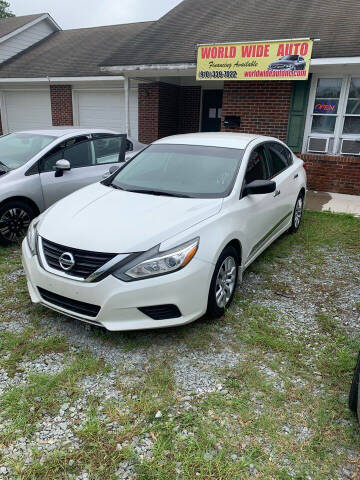 2016 Nissan Altima for sale at World Wide Auto in Fayetteville NC
