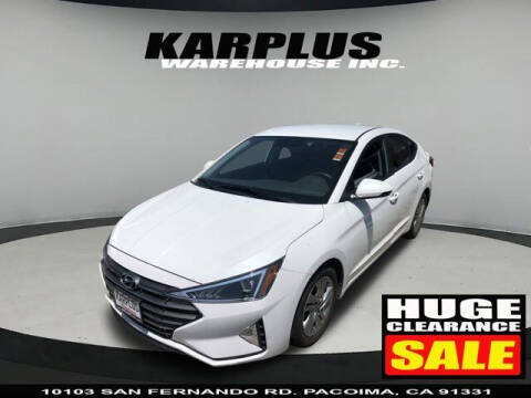 2020 Hyundai Elantra for sale at Karplus Warehouse in Pacoima CA