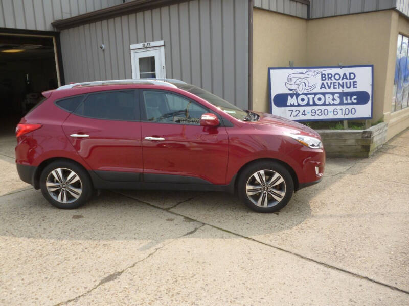 2015 Hyundai Tucson for sale at Broad Avenue Motors LLC in Belle Vernon PA