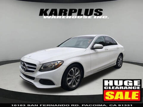 2017 Mercedes-Benz C-Class for sale at Karplus Warehouse in Pacoima CA
