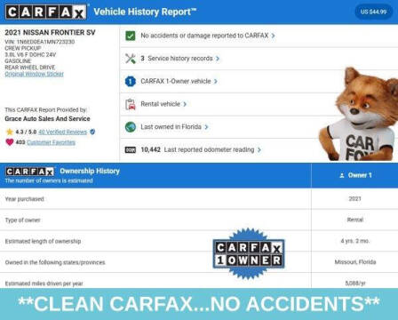 2021 Nissan Frontier S