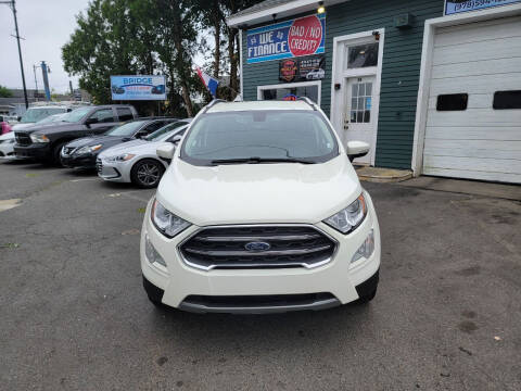 2021 Ford EcoSport for sale at Bridge Auto Group Corp in Salem MA