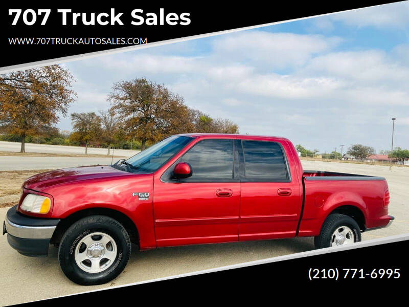 2001 Ford F-150 for sale at 707 Truck Sales in San Antonio TX