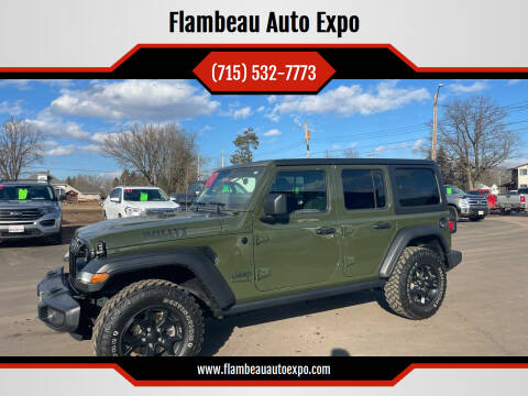 2021 Jeep Wrangler Unlimited for sale at Flambeau Auto Expo in Ladysmith WI
