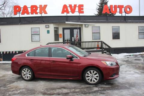 2016 Subaru Legacy for sale at Park Ave Auto Inc. in Worcester MA