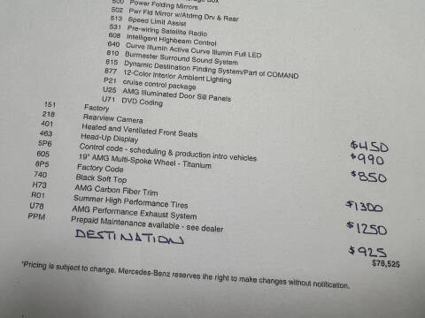 2017 Mercedes-Benz C-Class AMG C 43