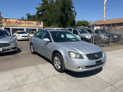 2006 Nissan Altima for sale at AUTCO AUTO SALES in Fresno CA