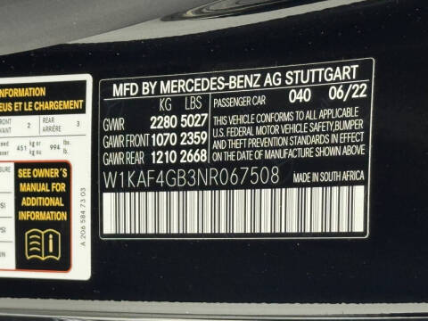 2022 Mercedes-Benz C-Class C 300