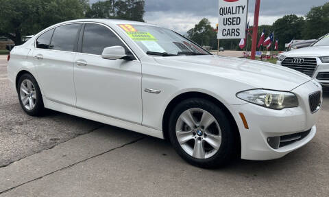 2013 BMW 5 Series for sale at VSA MotorCars in Cypress TX