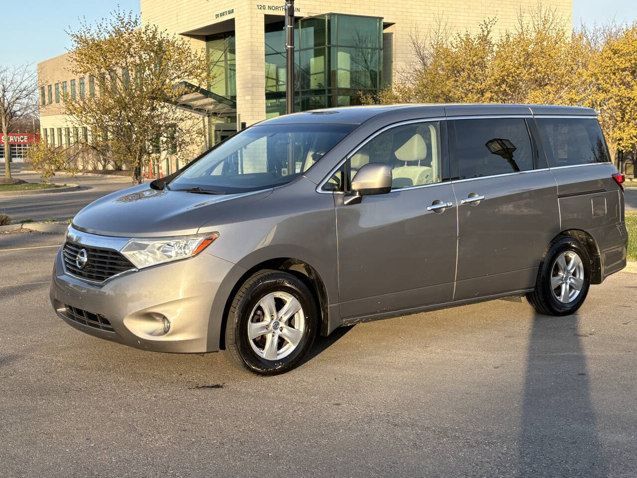 Lt. Gray 2011 Nissan Quest 3.5 SV 3.5 SV 4dr Mini-Van 2