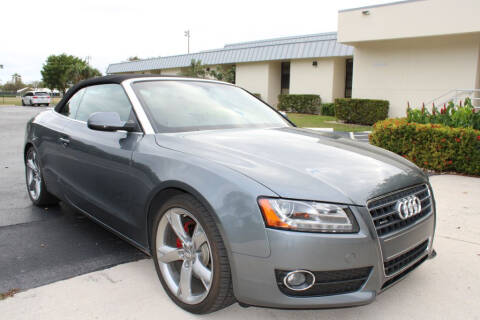 2012 Audi A5 for sale at Sailfish Auto Group in Oakland Park FL