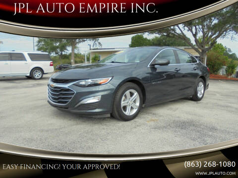 2020 Chevrolet Malibu for sale at JPL AUTO EMPIRE INC. in Lake Alfred FL