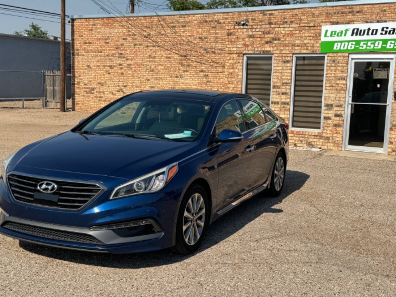 2016 Hyundai SONATA for sale at LEAF AUTO SALE LLC in Lubbock, TX