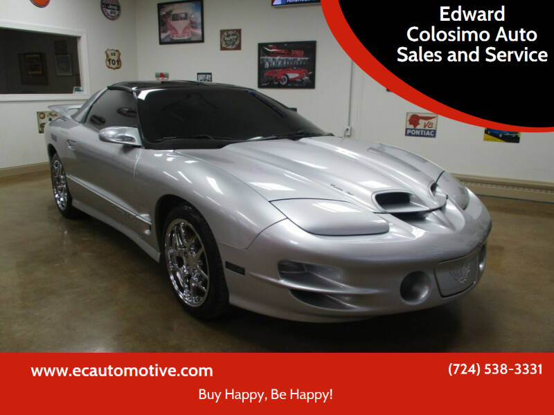 2000 Pontiac Firebird for sale at Edward Colosimo Auto Sales and Service in Evans City PA