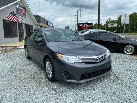 2012 Toyota Camry for sale at Massi Motors in Durham NC