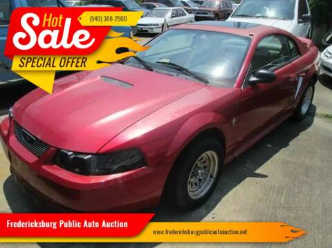 2000 Ford Mustang for sale at FPAA in Fredericksburg VA