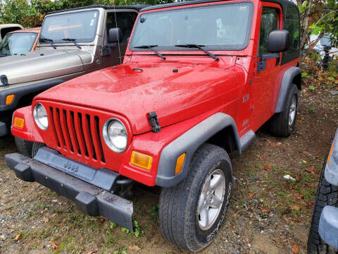 2004 Jeep Wrangler for sale at MX Motors LLC in Ashland MA