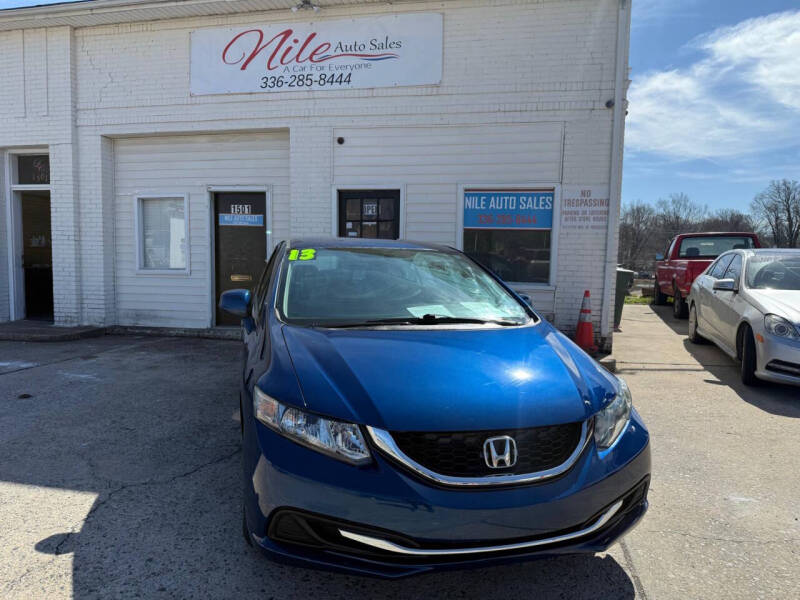 2013 Honda Civic for sale at Nile Auto Sales in Greensboro NC
