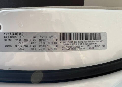 2018 Chrysler Pacifica L