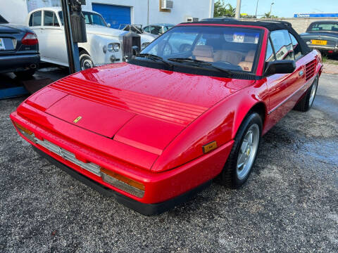 1988 Ferrari Mondial Cabriolet for sale at Prestigious Euro Cars in Fort Lauderdale FL