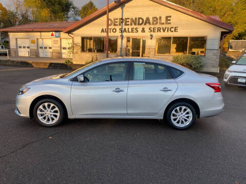 2019 Nissan Sentra for sale at Dependable Auto Sales and Service in Binghamton NY