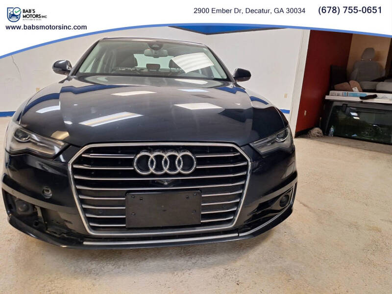 2016 Audi A6 2.0T quattro Premium Plus